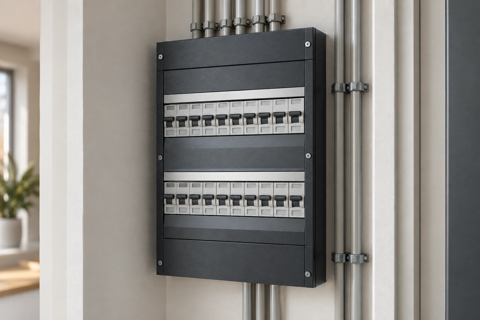 Illustratief sfeerbeeld bij de dienst Elektrische installatie van Eplus Elektro