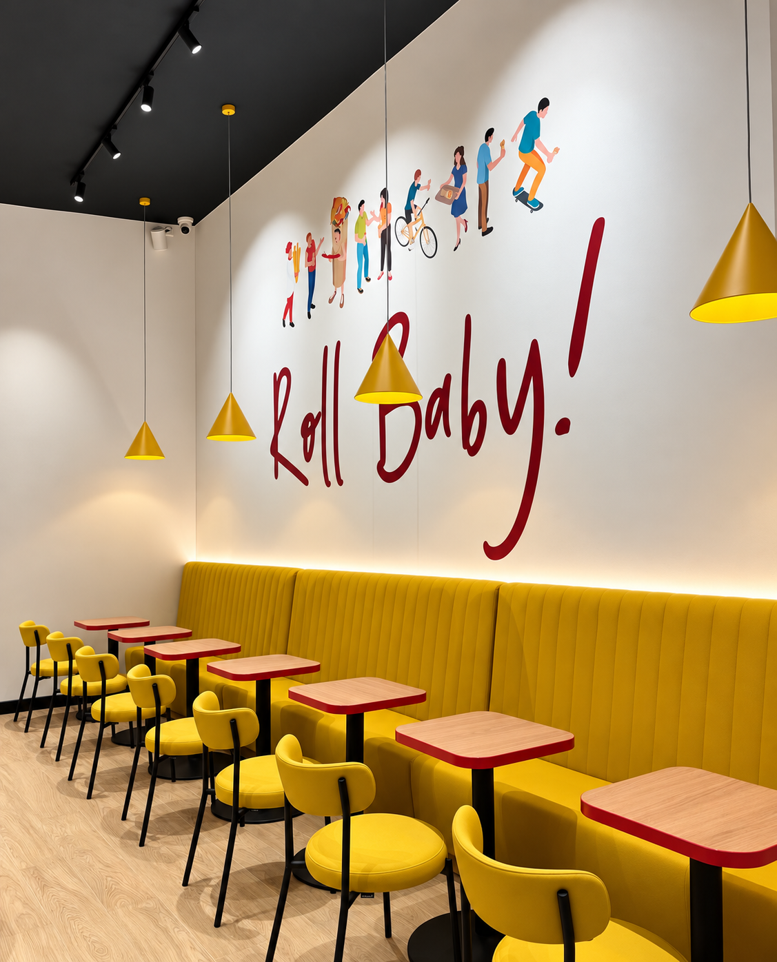 Restaurant Rappin’ in Rotterdam: eigen projectfoto van Eplus Elektro